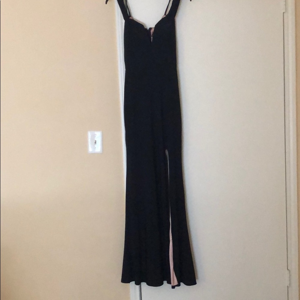 Dark Blue long formal dress